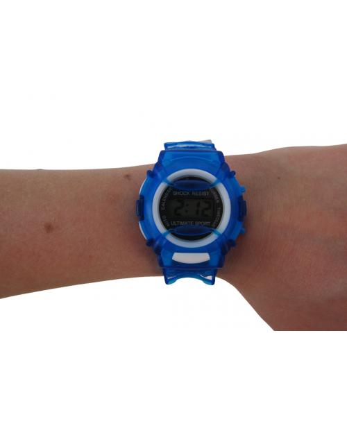 Sportowy elektroniczny zegarek dla dzieci różne kolory